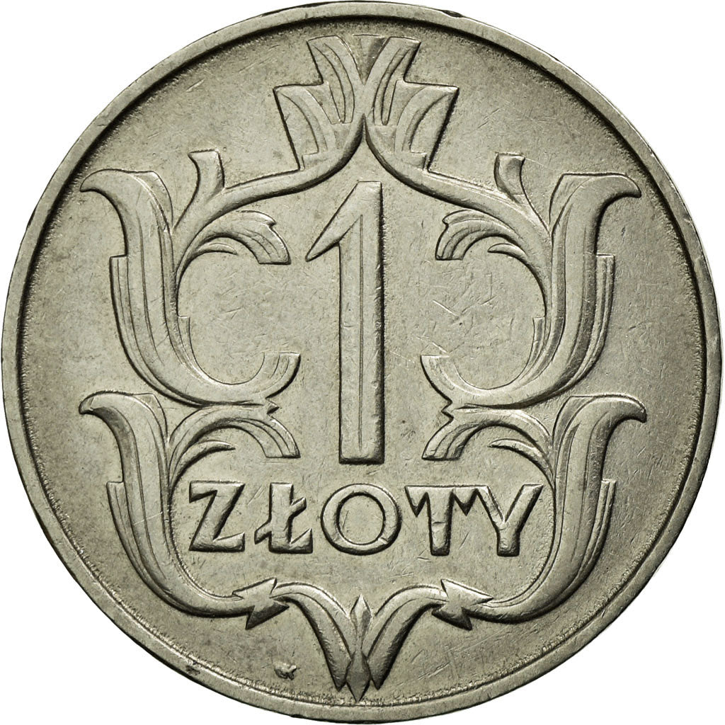 Coin, Poland, Zloty, 1929, Warsaw, AU(50-53), Nickel, KM:14