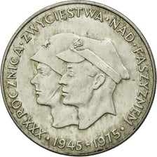 Coin, Poland, 200 Zlotych, 1975, Warsaw, EF(40-45), Silver, KM:79
