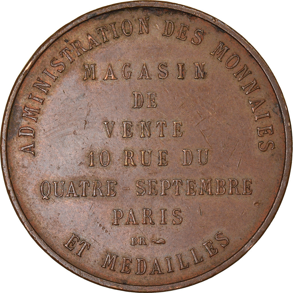 France, Medal, Administration des Monnaies et Médailles, PARIS, AU(50-53)