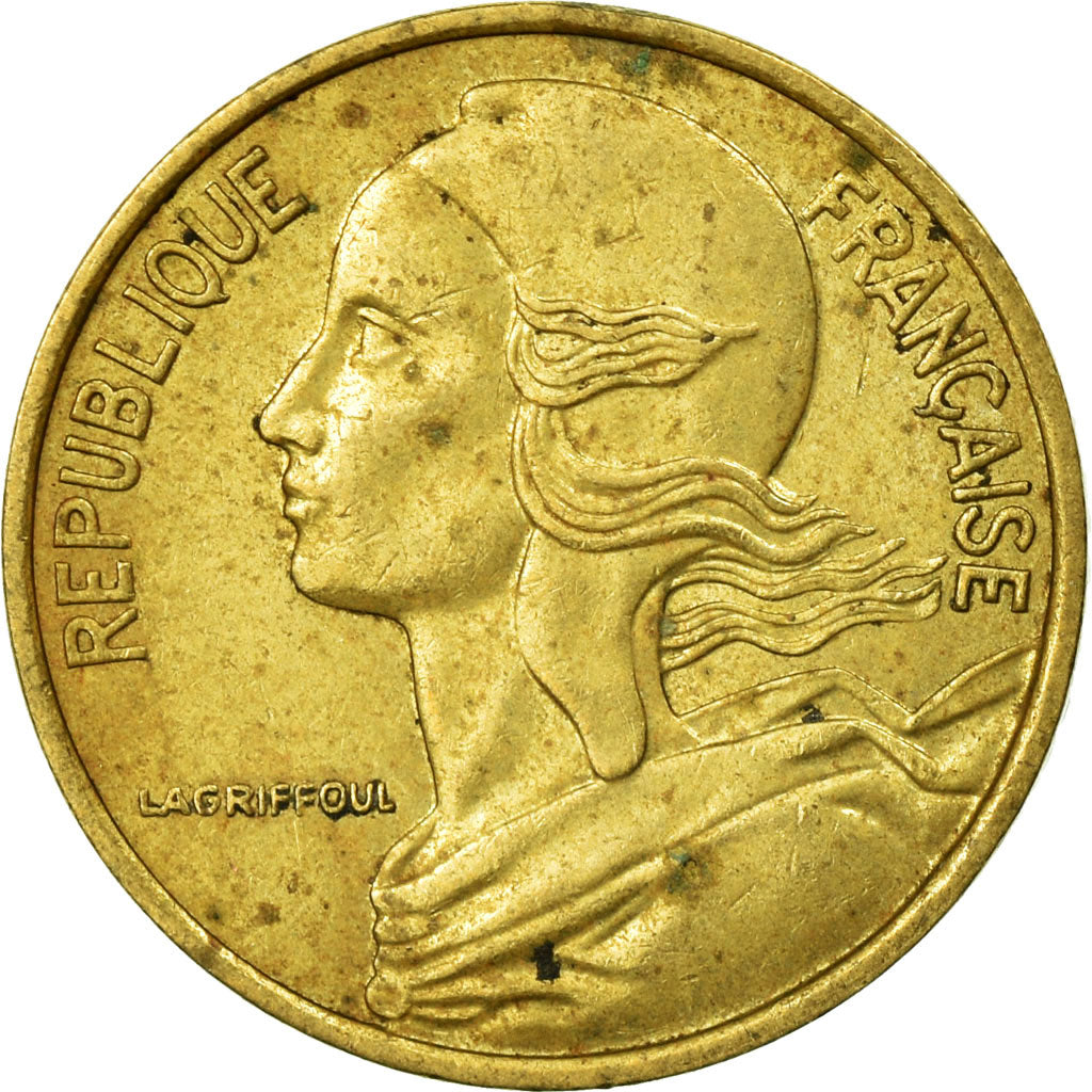 Coin, France, Marianne, 5 Centimes, 1987, Paris, VF(20-25), Aluminum-Bronze
