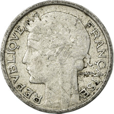 Moneta, Francia, Morlon, 50 Centimes, 1945, Castelsarrasin, MB, Alluminio