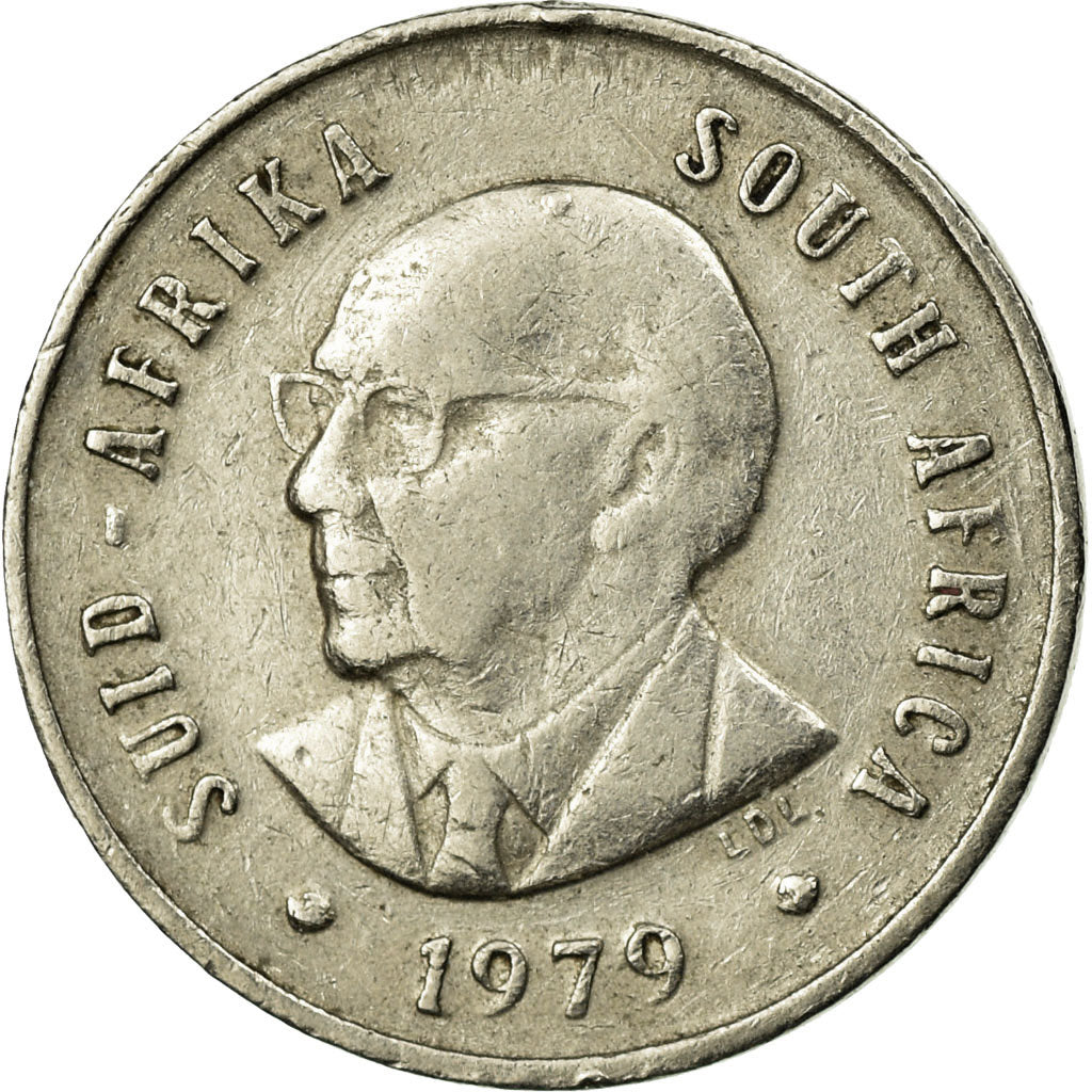 Monnaie, Afrique du Sud, 5 Cents, 1979, TTB, Nickel, KM:100