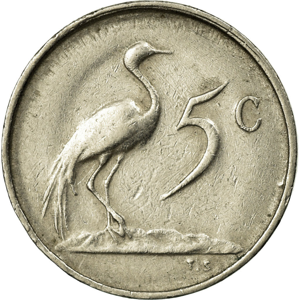 Monnaie, Afrique du Sud, 5 Cents, 1979, TTB, Nickel, KM:100