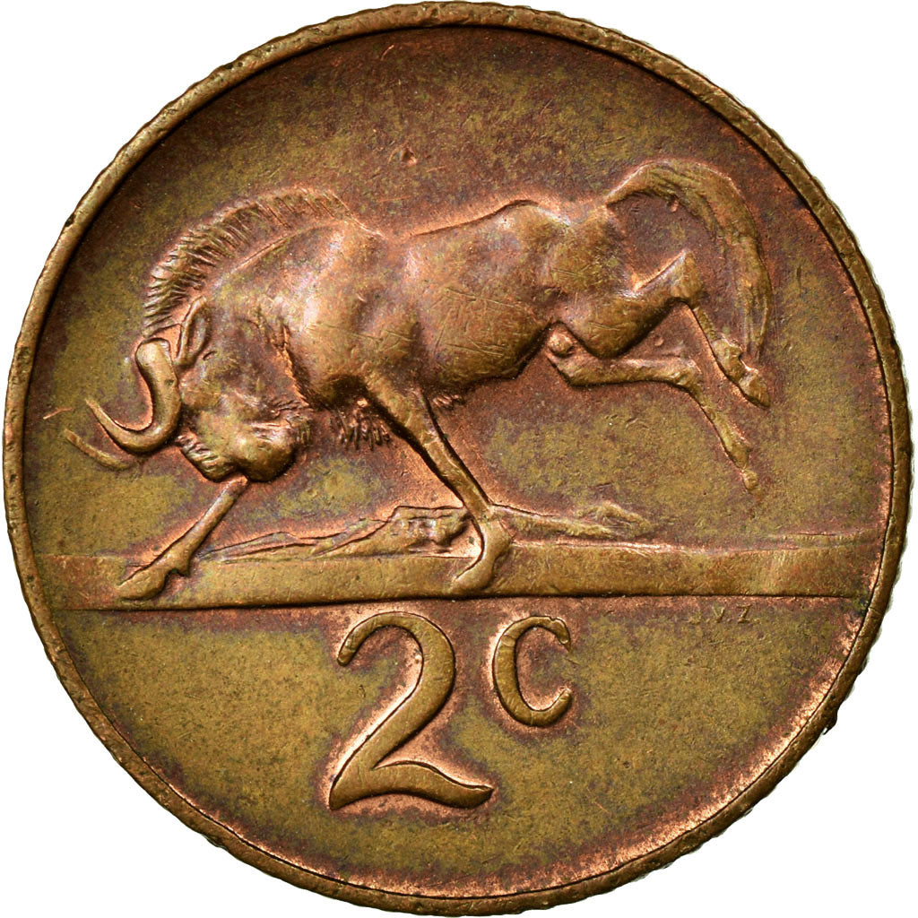 Monnaie, Afrique du Sud, 2 Cents, 1966, TTB, Bronze, KM:66.2