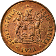 Coin, South Africa, 2 Cents, 1972, EF(40-45), Bronze, KM:83