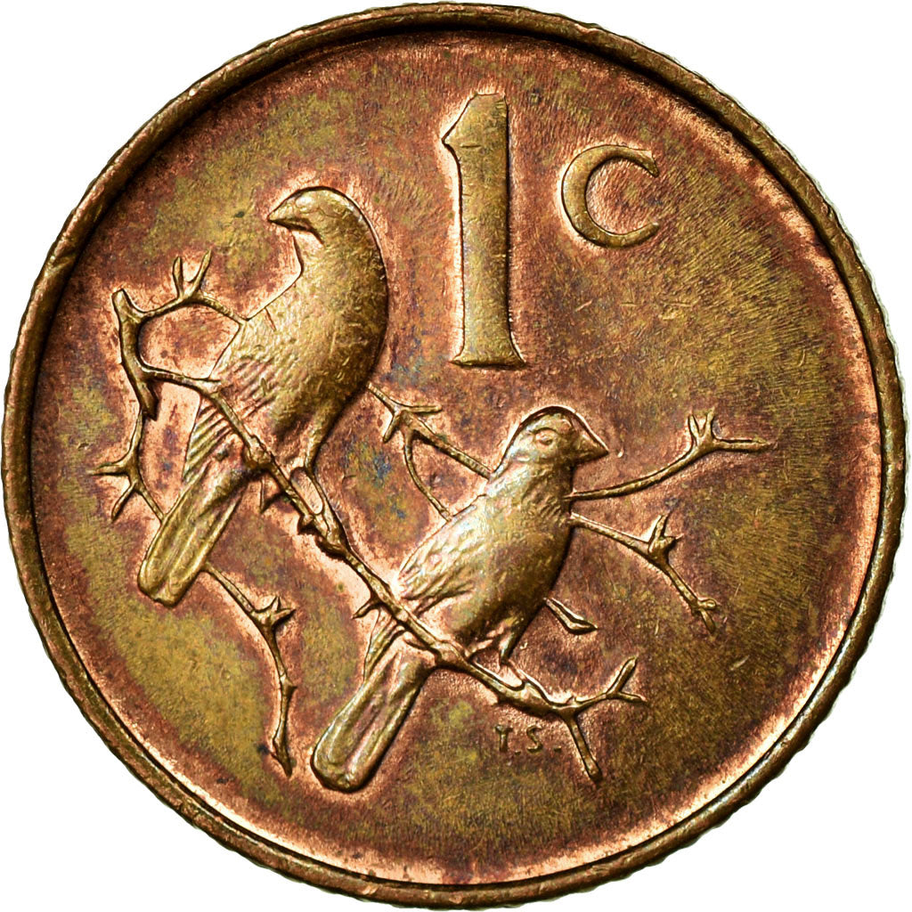 Moneta, Sudafrica, Cent, 1968, BB, Bronzo, KM:74.2