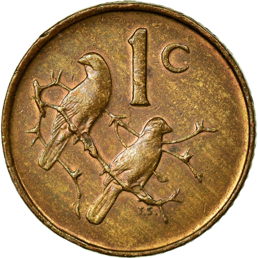 Münze, Südafrika, Cent, 1982, SS, Bronze, KM:109
