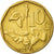 Monnaie, Afrique du Sud, 10 Cents, 1991, TTB, Bronze Plated Steel, KM:135
