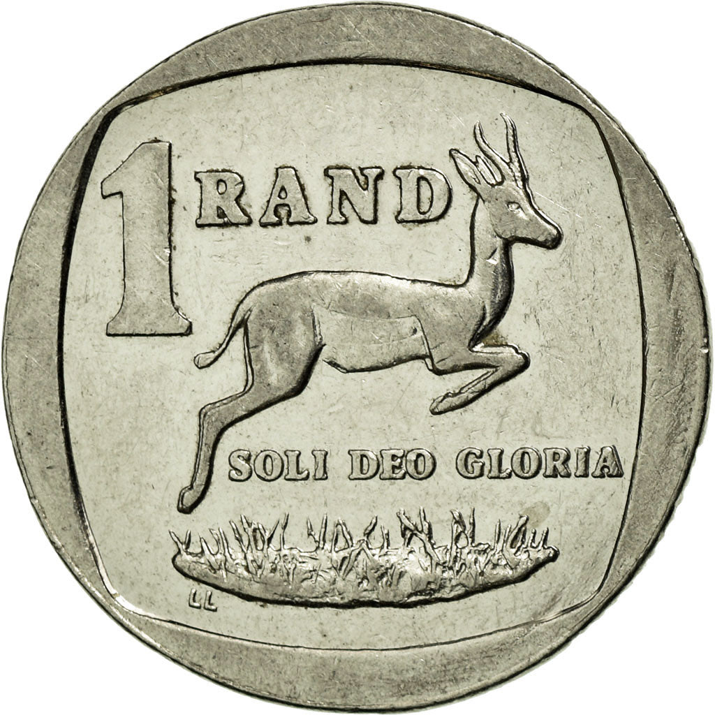 Monnaie, Afrique du Sud, Rand, 1998, TTB, Nickel Plated Copper, KM:164