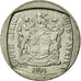Monnaie, Afrique du Sud, Rand, 1991, TTB, Nickel Plated Copper, KM:138