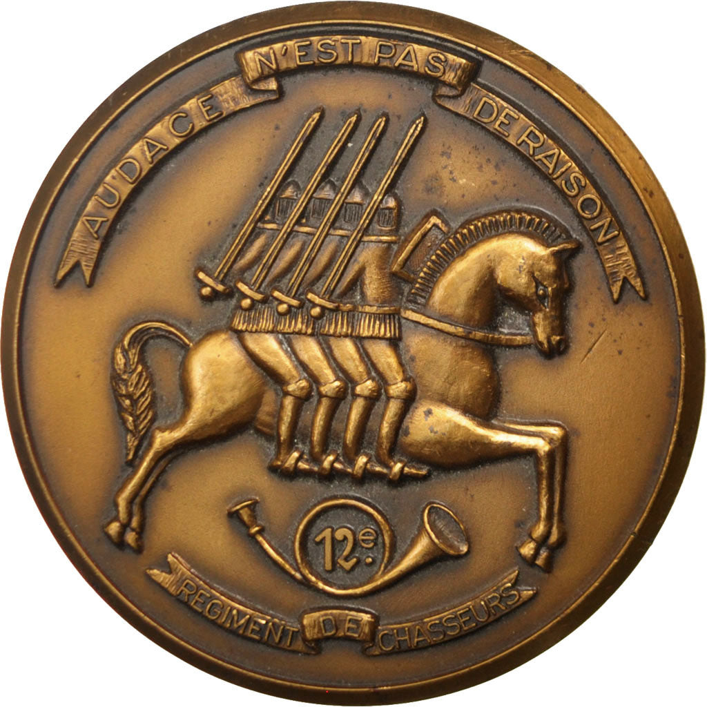 Frankrijk, Medal, French Fifth Republic, Politics, Society, War, ZF, Bronze