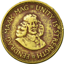 Coin, South Africa, 1/2 Cent, 1964, VF(20-25), Brass, KM:56