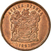 Monnaie, Afrique du Sud, 5 Cents, 1997, TTB, Copper Plated Steel, KM:160