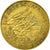 Moneda, Estados del África central, 10 Francs, 1983, Paris, BC+, Aluminio -
