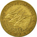 Moneta, Państwa Afryki Środkowej, 5 Francs, 1979, Paris, EF(40-45)