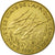 Munten, Staten van Centraal Afrika, 5 Francs, 1985, Paris, ZF, Aluminum-Bronze
