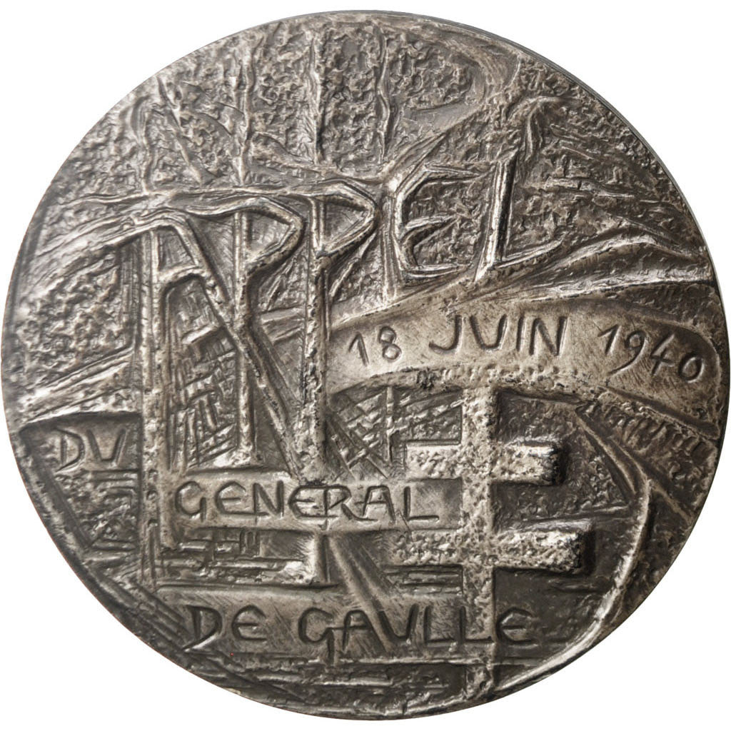 France, Medal, French Fifth Republic, History, AU(55-58), Silver