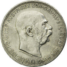 Coin, Austria, Franz Joseph I, Corona, 1914, EF(40-45), Silver, KM:2820