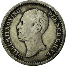 Moneta, Paesi Bassi, William II, 10 Cents, 1848, Utrecht, MB+, Argento, KM:75