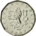 Coin, Czech Republic, 2 Koruny, 2007, EF(40-45), Nickel plated steel, KM:9