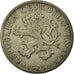Münze, Tschechoslowakei, Koruna, 1925, S+, Copper-nickel, KM:4