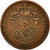 Moneda, Bélgica, Leopold II, 2 Centimes, 1873, MBC, Cobre, KM:35.1