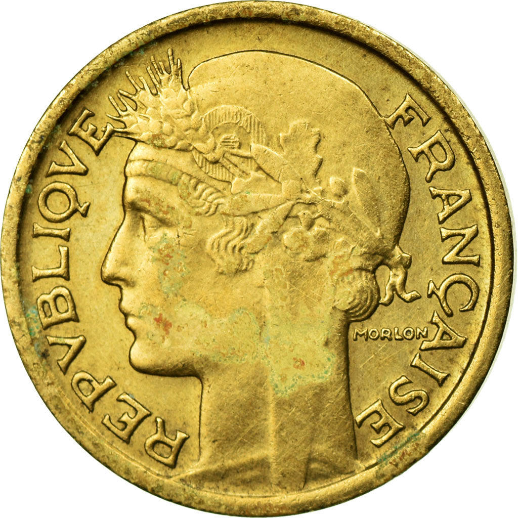 Coin, France, Morlon, 50 Centimes, 1941, Paris, VF(30-35), Aluminum-Bronze