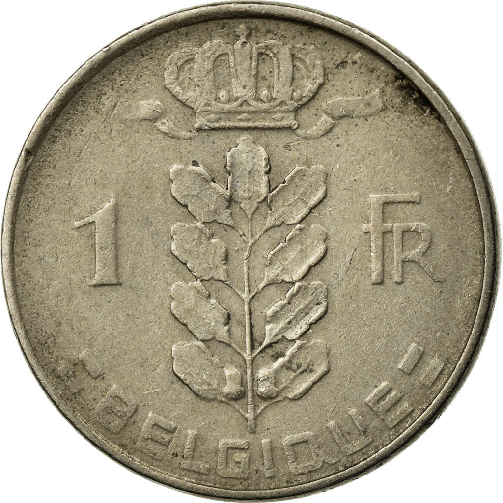 Moneta, Belgio, Franc, 1960, MB+, Rame-nichel, KM:142.1