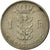 Münze, Belgien, Franc, 1960, S+, Copper-nickel, KM:142.1