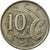 Moeda, Austrália, Elizabeth II, 10 Cents, 1966, Melbourne, EF(40-45)