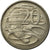Moneta, Australia, Elizabeth II, 20 Cents, 1967, Melbourne, BB, Rame-nichel