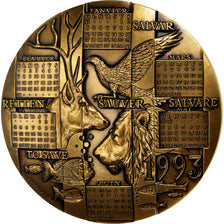 Francia, Medal, French Fifth Republic, Politics, Society, War, Mauviel, SPL,...