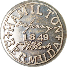 Bermuda, Médaille, Hamilton, SPL, Argent