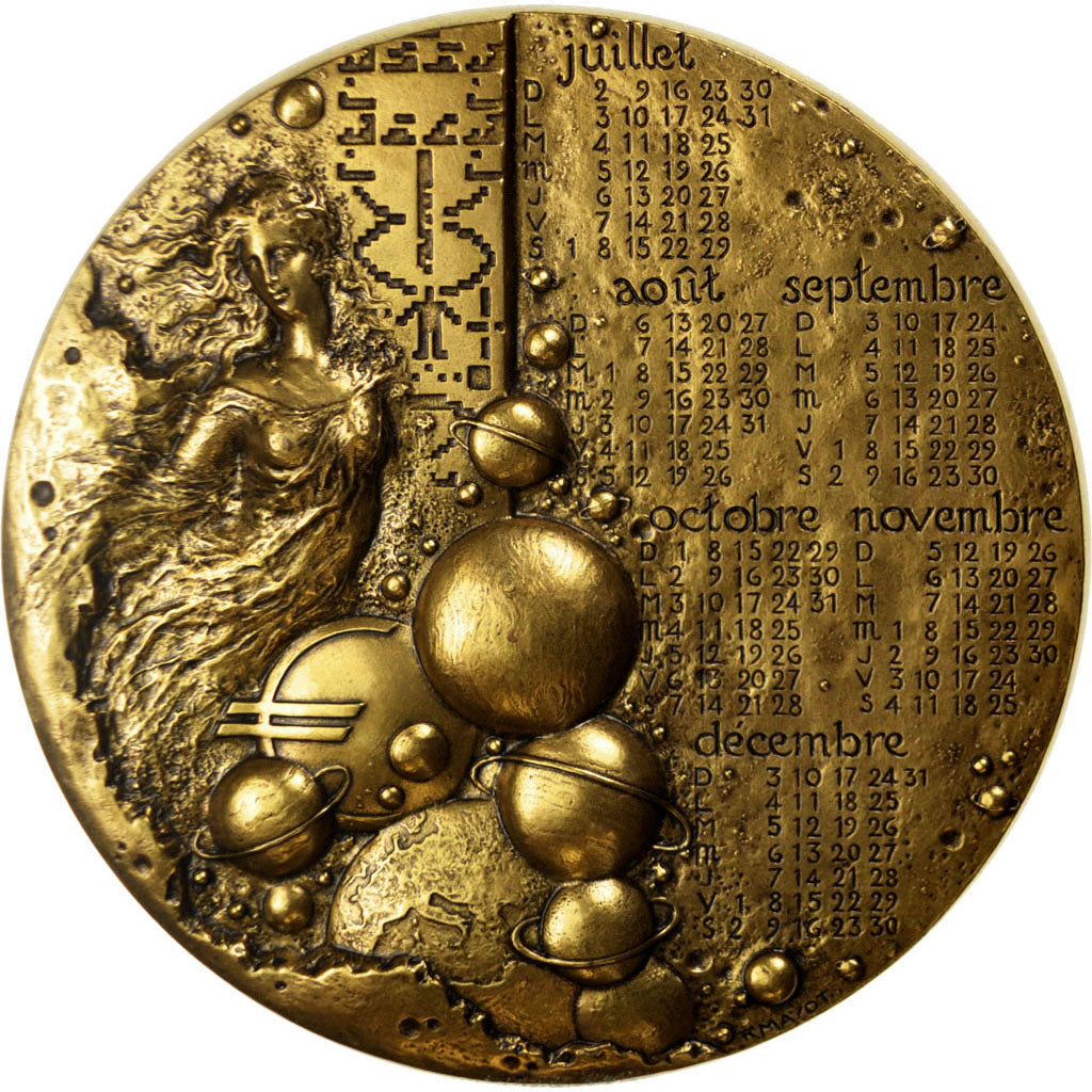 France, Medal, French Fifth Republic, Sciences & Technologies, MS(60-62), Bronze
