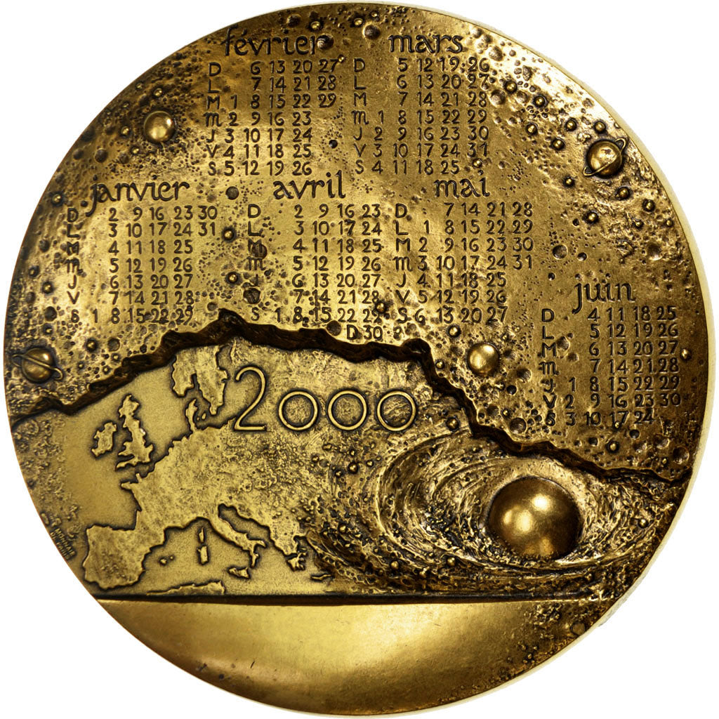 France, Medal, French Fifth Republic, Sciences & Technologies, MS(60-62), Bronze