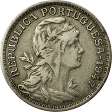 Coin, Portugal, 50 Centavos, 1947, EF(40-45), Copper-nickel, KM:577