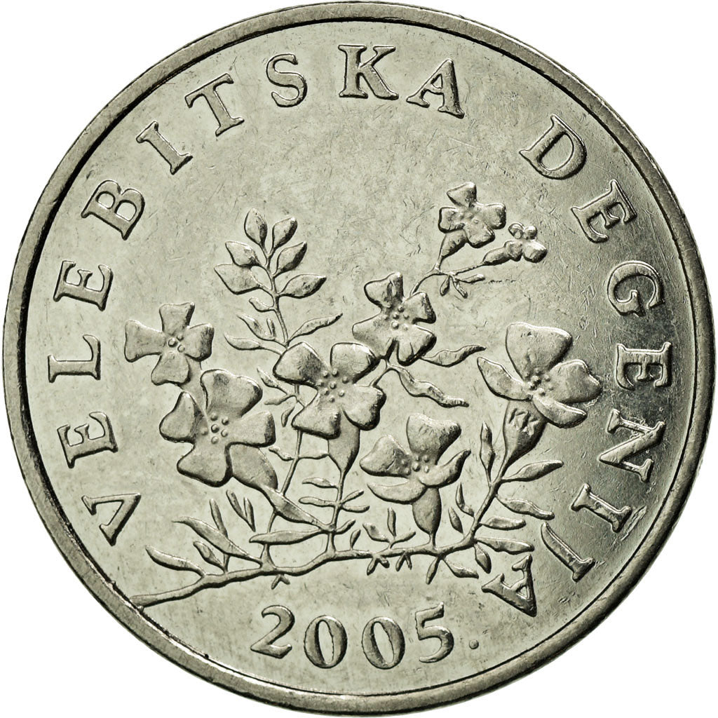 Monnaie, Croatie, 50 Lipa, 2005, TTB, Nickel plated steel, KM:8