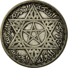 Coin, Morocco, Mohammed V, 100 Francs, 1953, Paris, VF(30-35), Silver, KM:52
