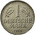 Coin, GERMANY - FEDERAL REPUBLIC, Mark, 1969, Munich, EF(40-45), Copper-nickel