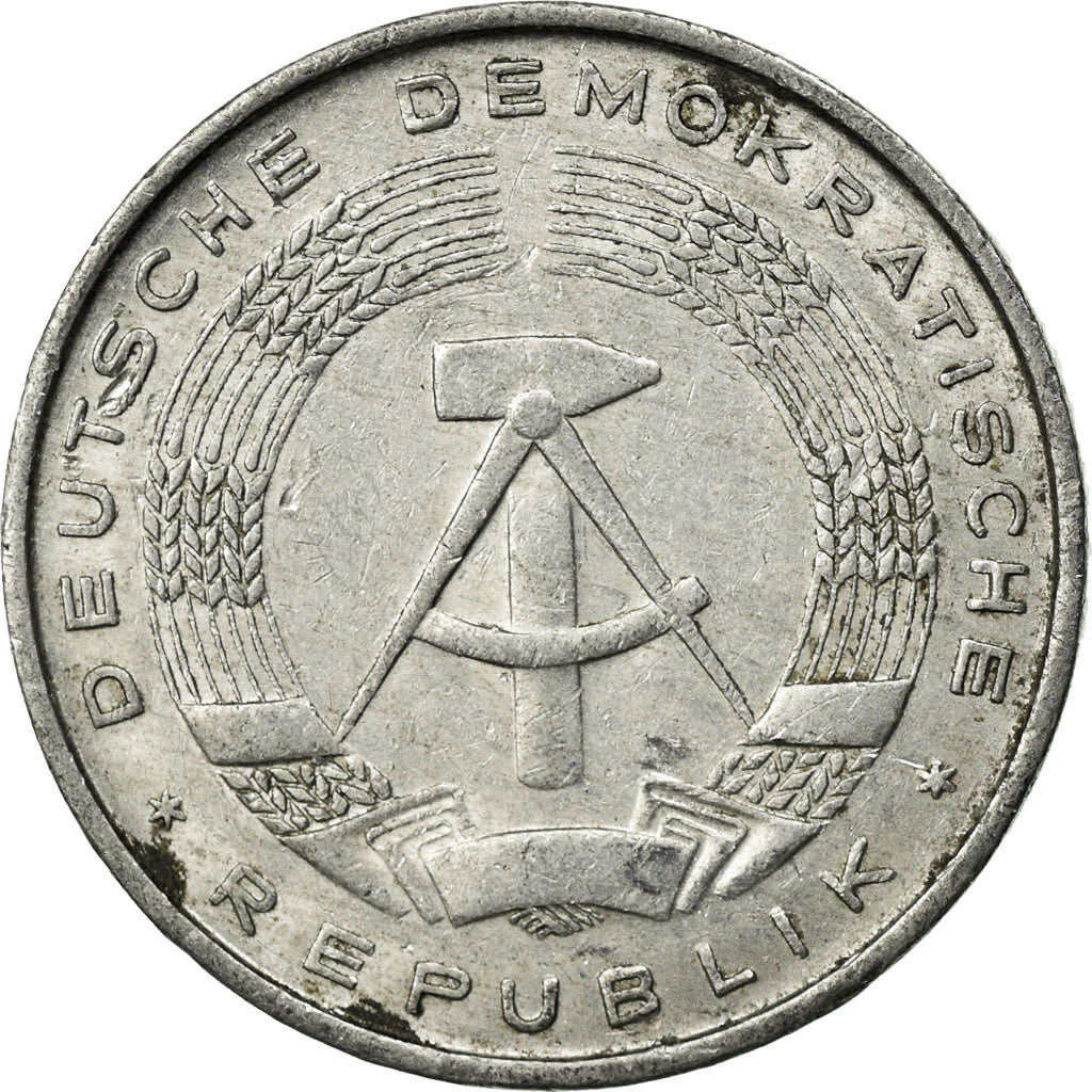 Monnaie, GERMAN-DEMOCRATIC REPUBLIC, 10 Pfennig, 1965, Berlin, TB+, Aluminium