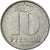 Moneda, REPÚBLICA DEMOCRÁTICA ALEMANA, 10 Pfennig, 1965, Berlin, BC+