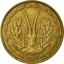 Monnaie, French West Africa, 25 Francs, 1957, Paris, TTB, Aluminum-Bronze, KM:9