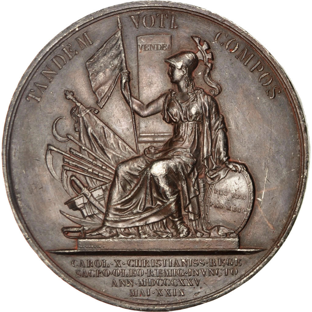 Francia, Medal, Charles X, Politics, Society, War, Caqué, MBC+, Hojalata