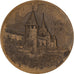 Suíça, Medal, Die Stadt Murten, Ihren Soldaten, 1914-1918, Huguenin, MS(63)