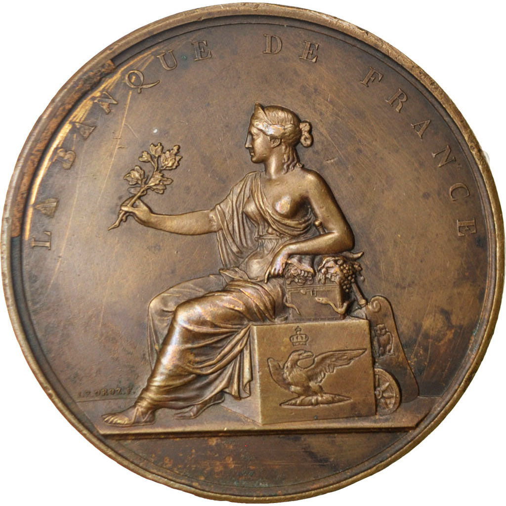 Frankreich, Medal, First French Empire, Politics, Society, War, Droz, SS, Kupfer