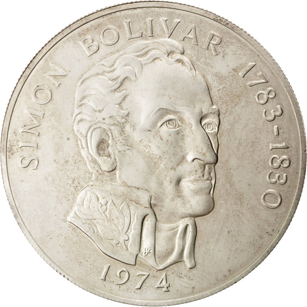 Monnaie, Panama, 20 Balboas, 1974, SUP, Argent, KM:31