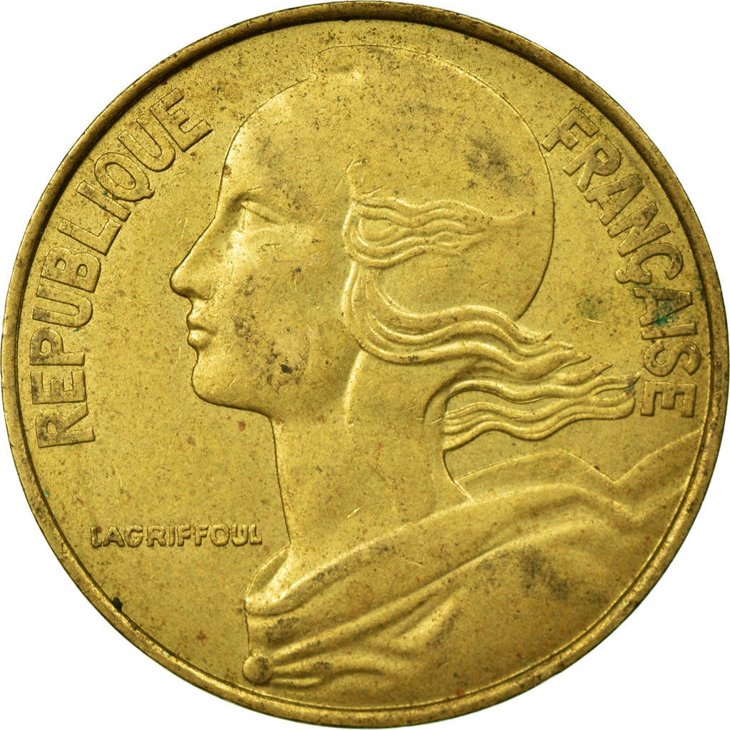 Munten, Frankrijk, Marianne, 20 Centimes, 1989, Paris, FR+, Aluminum-Bronze