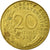 Coin, France, Marianne, 20 Centimes, 1989, Paris, VF(30-35), Aluminum-Bronze