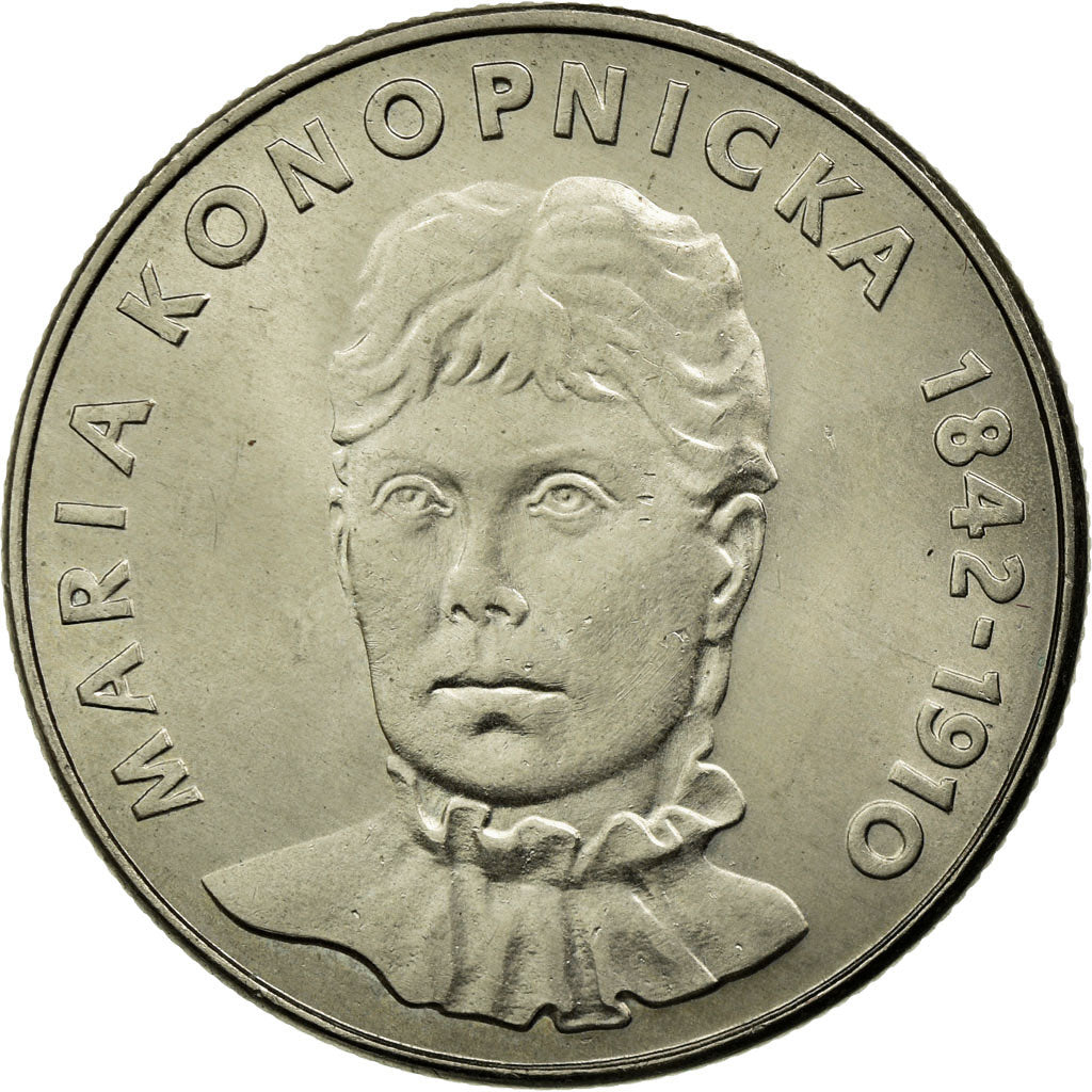 Moneta, Polonia, 20 Zlotych, 1978, Warsaw, BB, Rame-nichel, KM:95