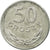 Moeda, Polónia, 50 Groszy, 1984, Warsaw, VF(30-35), Alumínio, KM:48.1